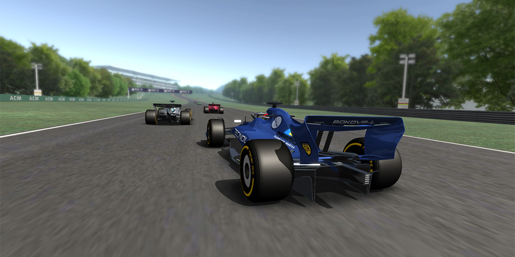 Featured racing game